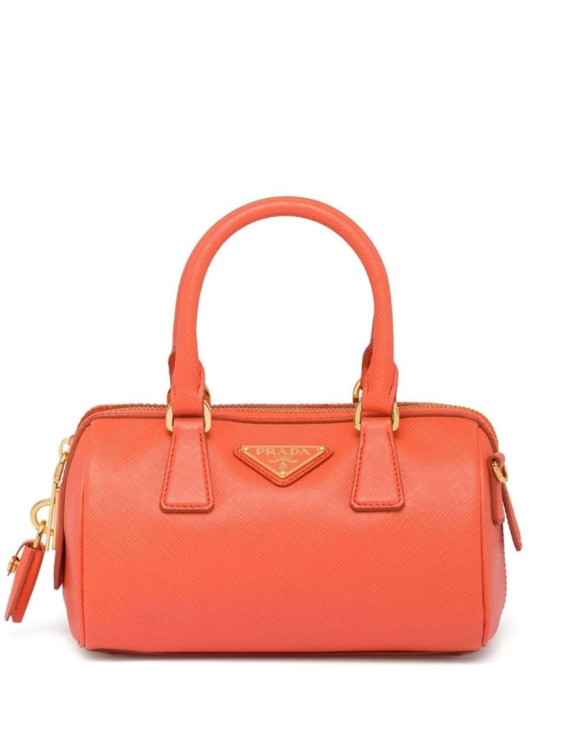 

Prada мини-сумка с логотипом, оранжевый