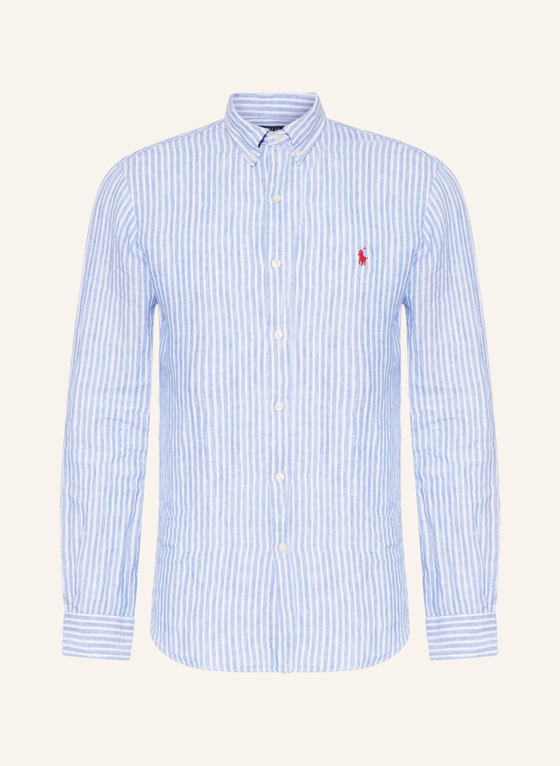 

Рубашка POLO RALPH LAUREN Slim Fit, светло-синий