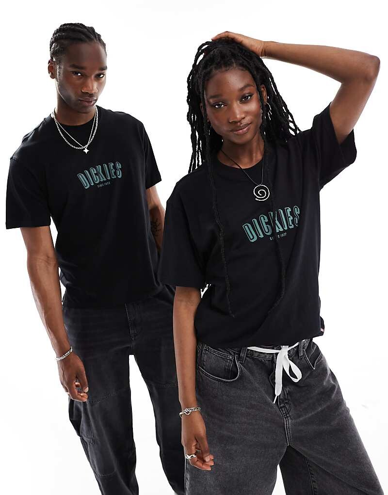 

Черная футболка с короткими рукавами Dickies – Clarksville