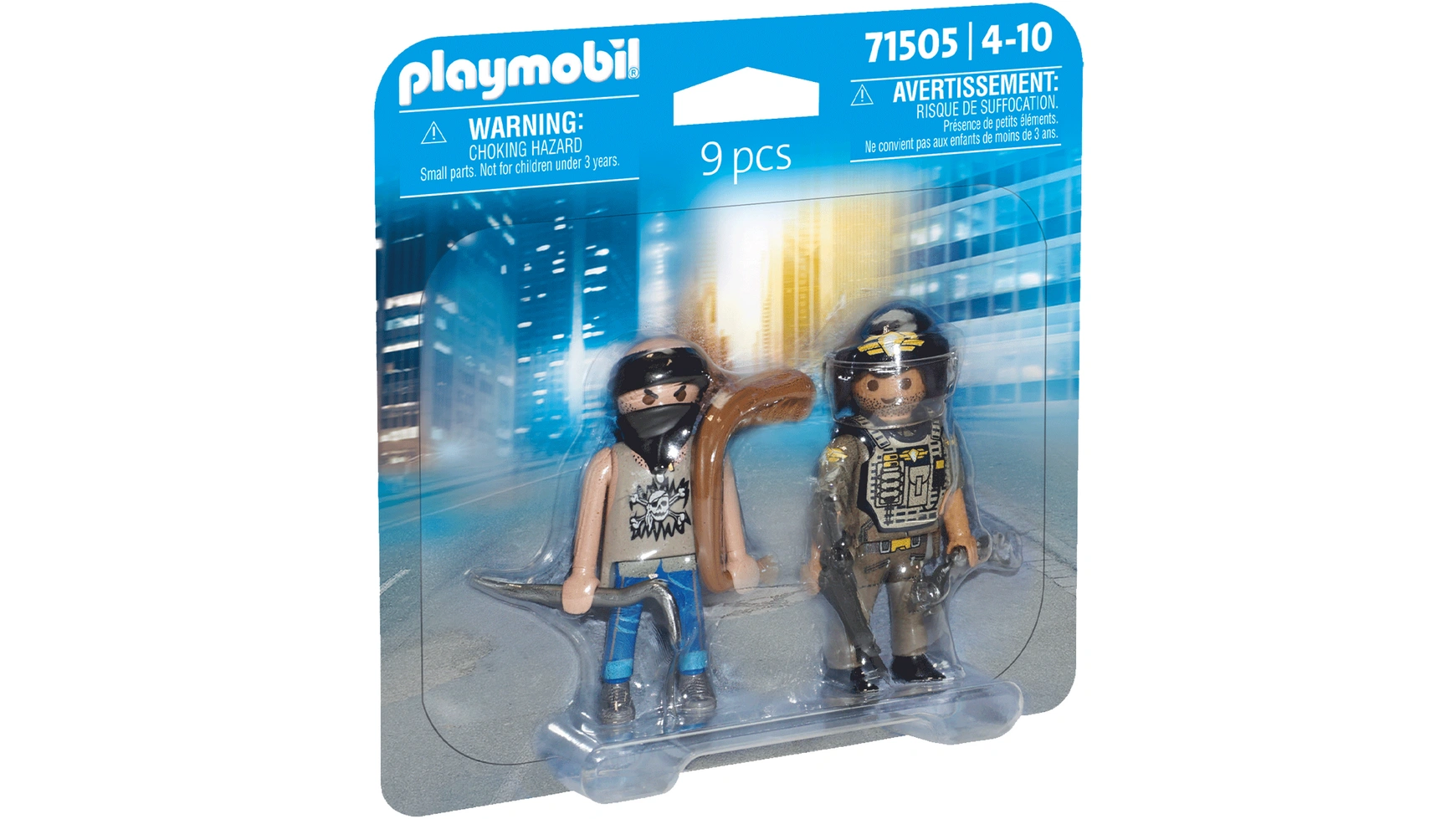 Герои экшена swat & bandit Playmobil playmobil игровой набор экстра певица с синтезатором