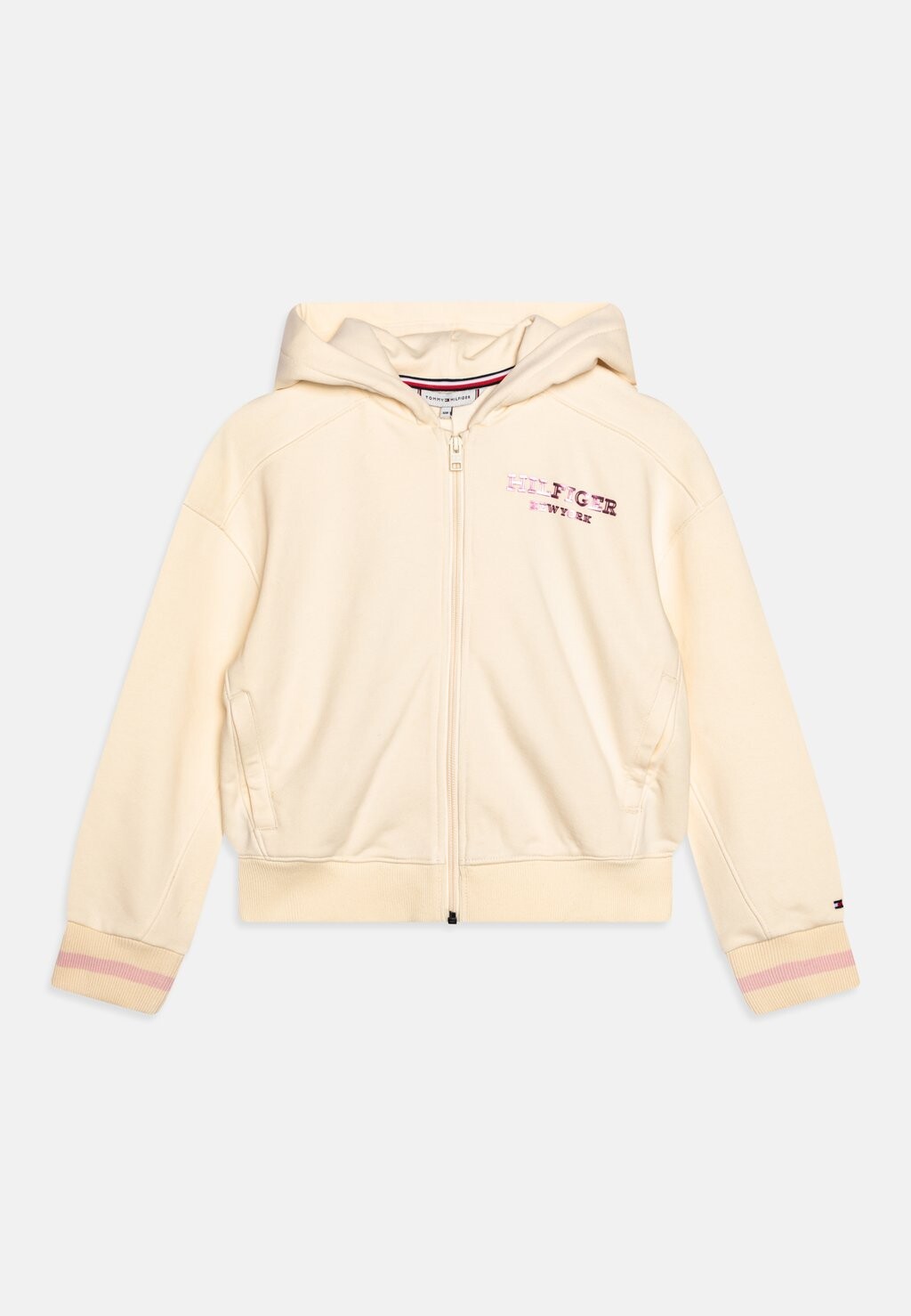 Толстовка на молнии Monotype Zip Thru Hoodie Tommy Hilfiger, цвет calico