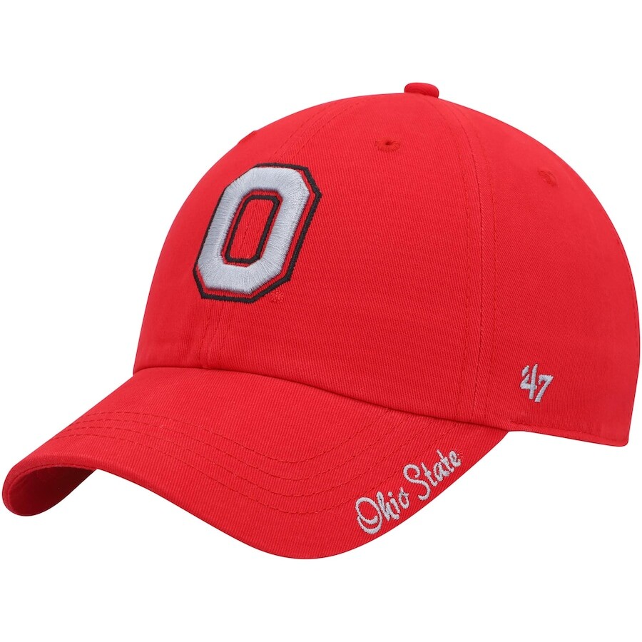 

Бейсболка 47 Ohio State Buckeyes, алый