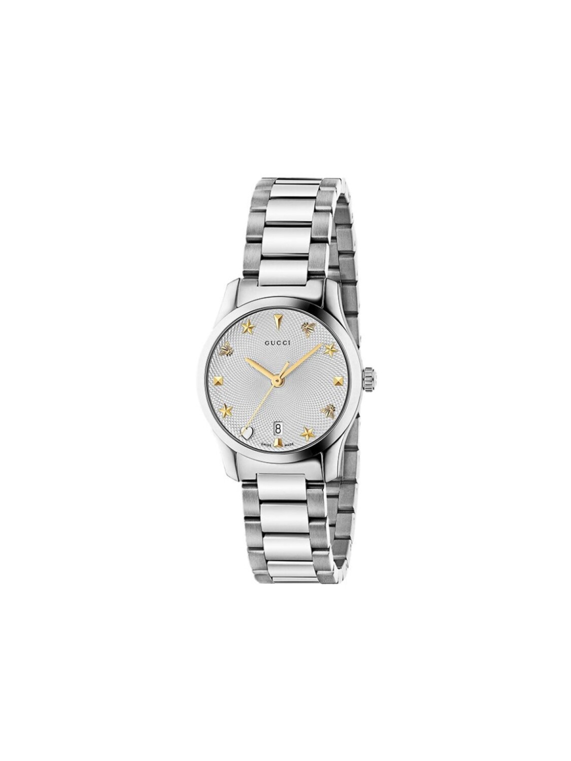 

Наручные часы G-Timeless 27 мм Gucci, серебристый