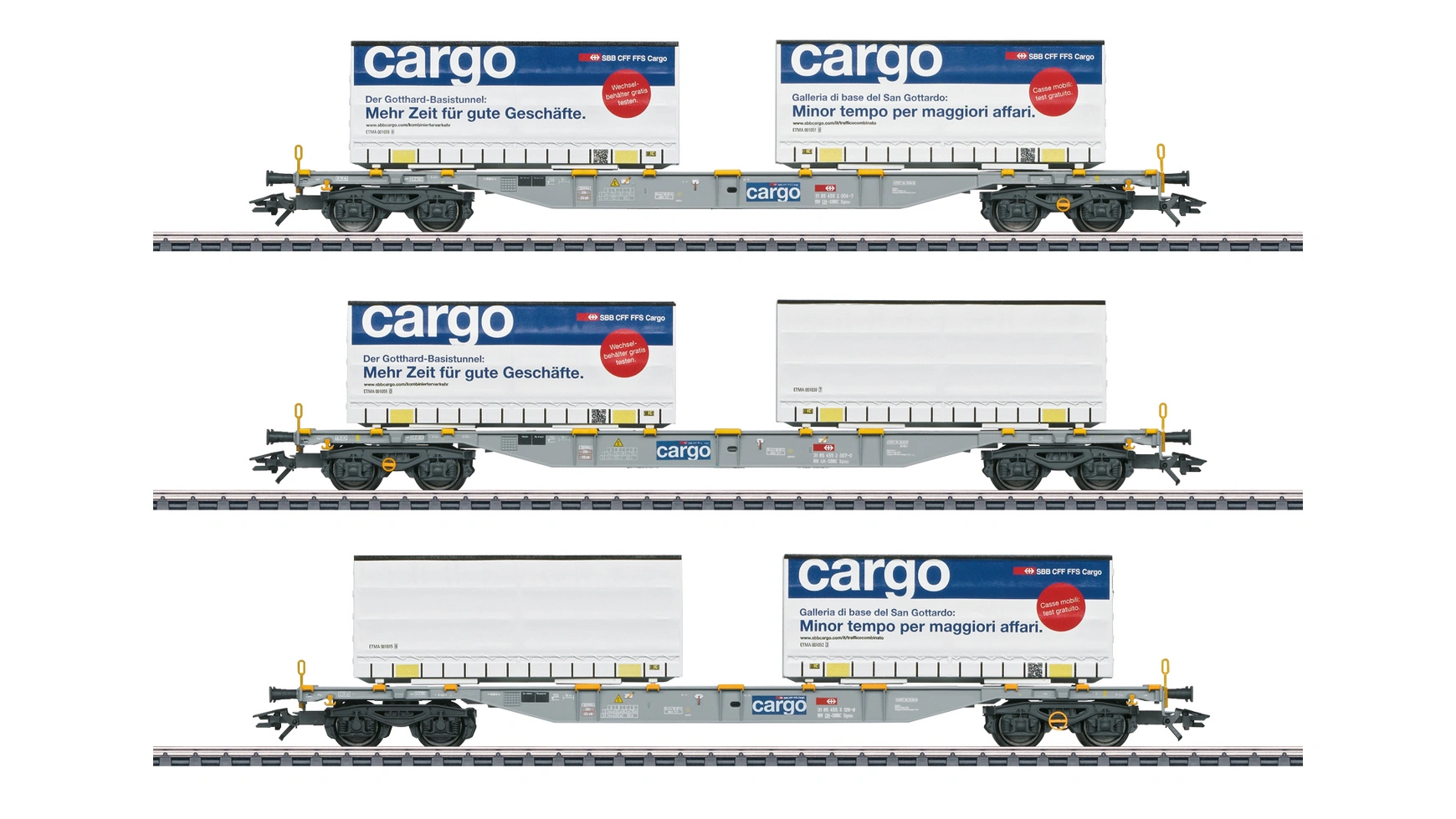

Sbb грузовой комплект контейнеровоза Märklin