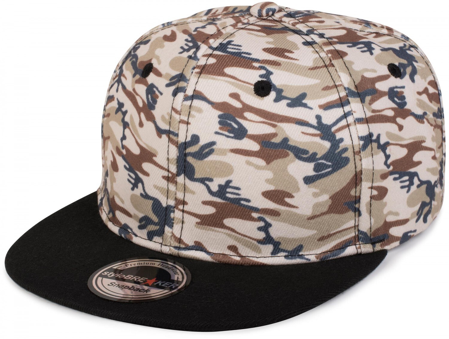 

Бейсболка styleBREAKER Snapback, бежевый