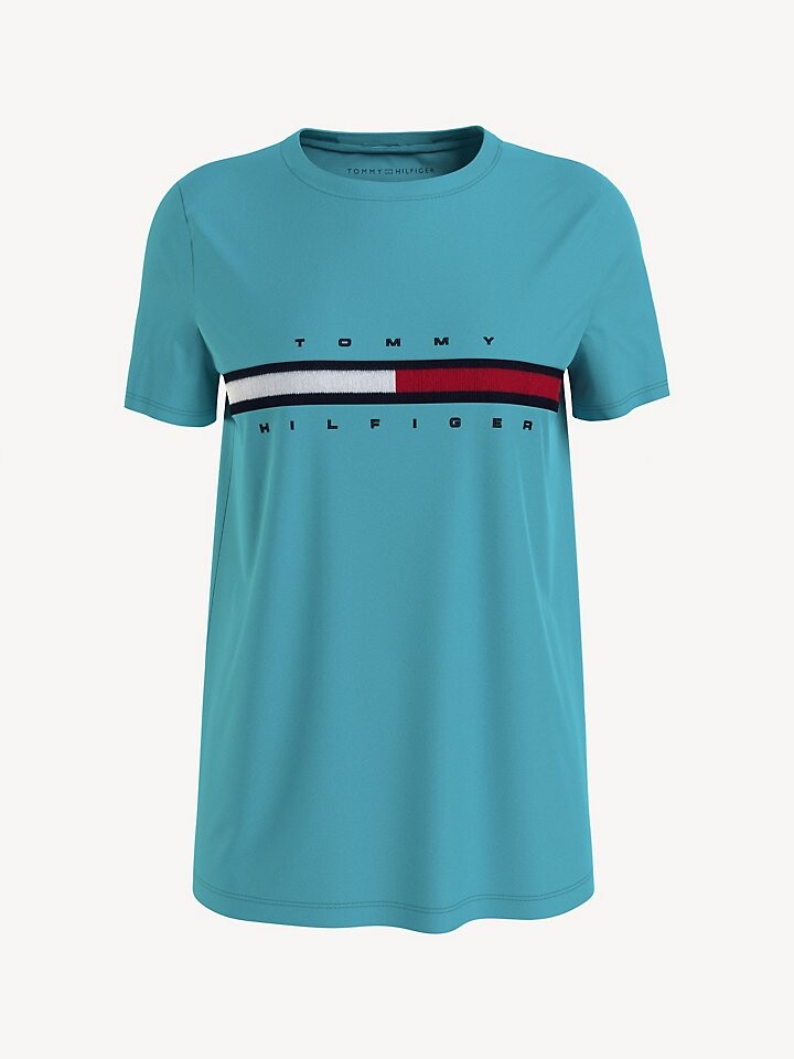 

Футболка с логотипом Hilfiger Tommy Hilfiger