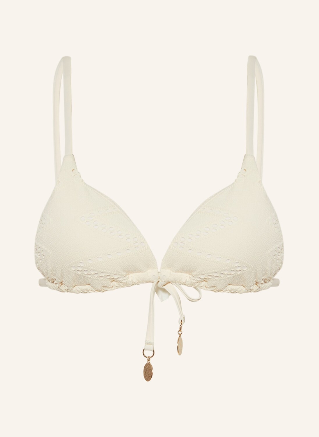 

Топ бикини SEAFOLLY Triangel CHIARA, экру
