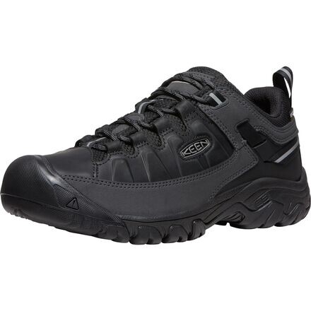 

Водонепроницаемые кожаные походные туфли Targhee III мужские KEEN, цвет Triple Black