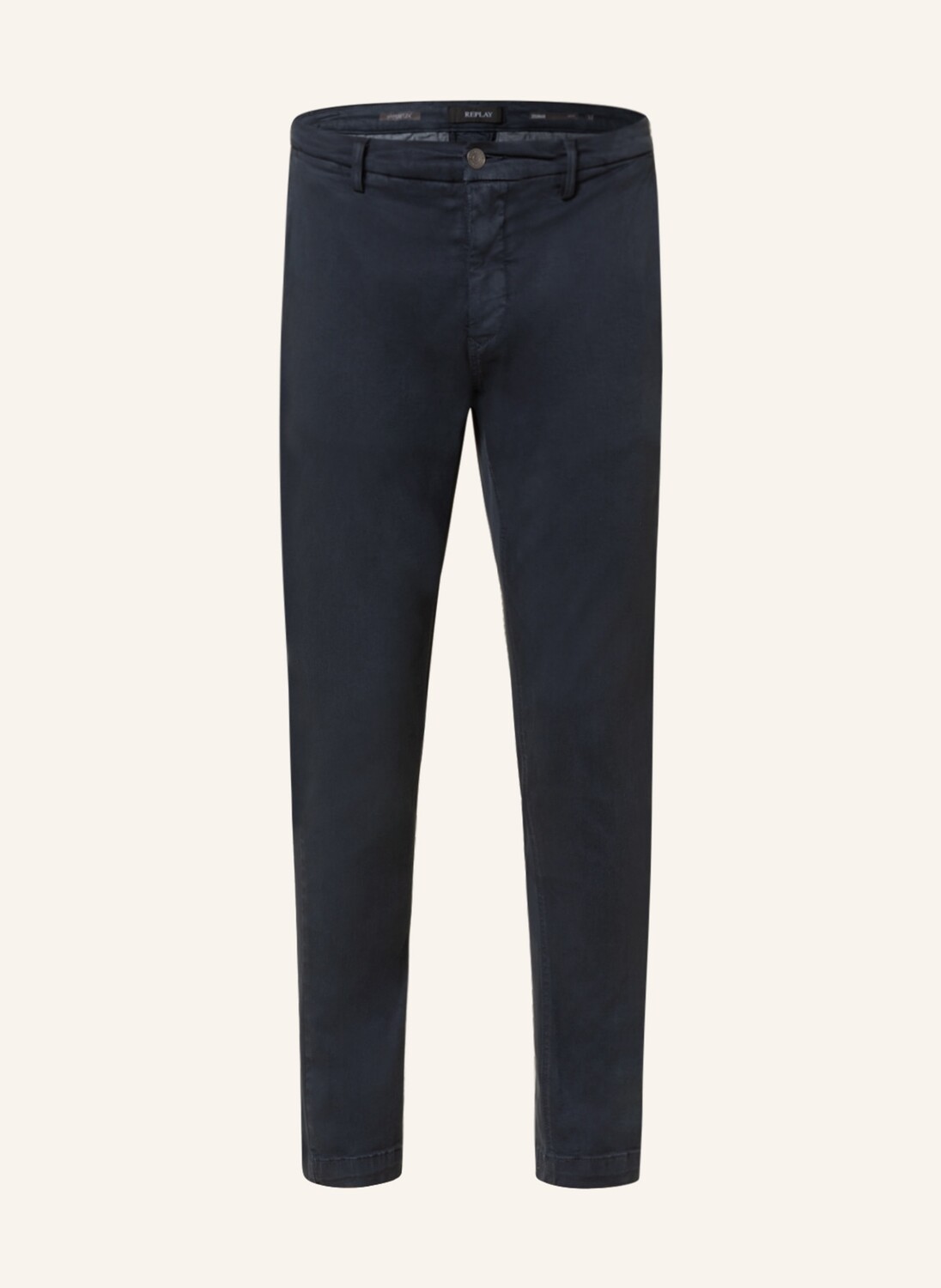 

Брюки чино REPLAY Slim Fit, темно-синий