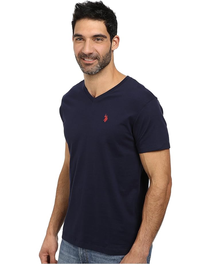 

Футболка U.S. POLO ASSN. V-Neck Tee, цвет Classic Navy