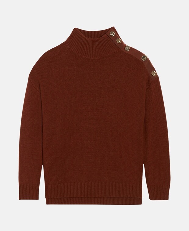 

Шерстяной джемпер Claudie Pierlot, цвет Nougat