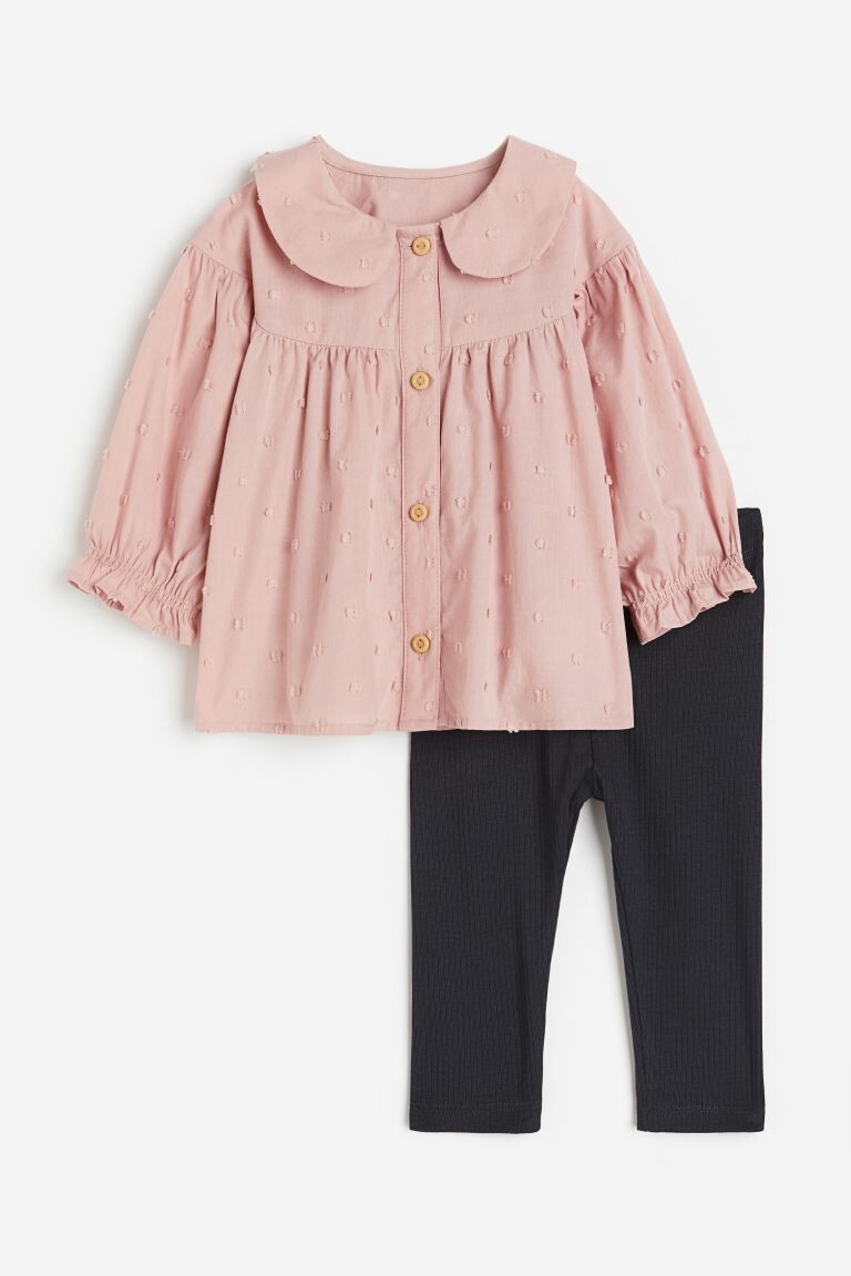 

Хлопковый комплект из 2 предметов H&M