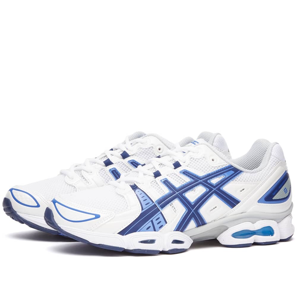 

Asics Кроссовки Гель-Нимбус 9, белый/синий индиго