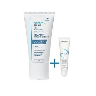 

Набор крем + бальзам для губ Ducray Keracnyl Repair