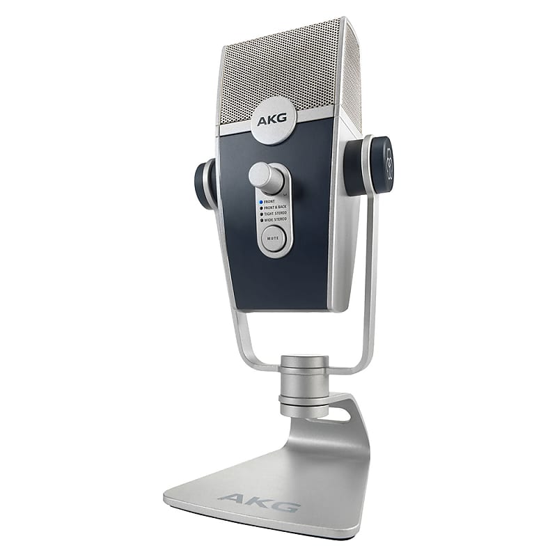 Конденсаторный микрофон AKG Lyra Multipattern USB Condenser Microphone цена и фото