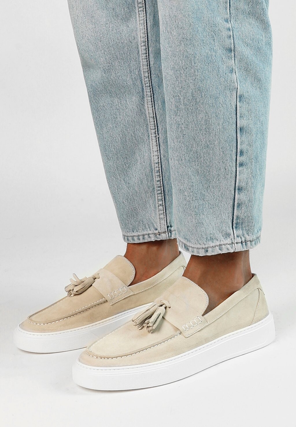 

Тапочки LOAFER MIT QUASTEN sacha, цвет light grey