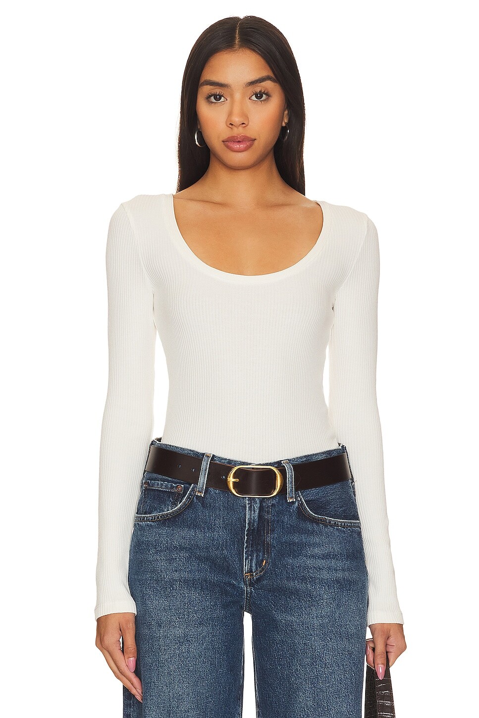 

Футболка Citizens of Humanity Juni Scoop Neck, цвет Pashminat