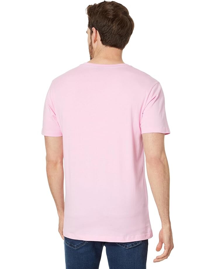 

Футболка U.S. POLO ASSN. V-Neck Tee, цвет Pink Hour