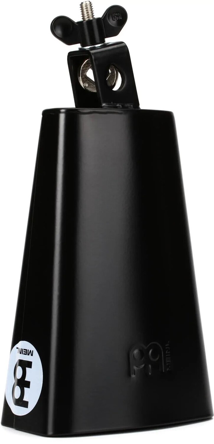 

Meinl Percussion Steel Cowbell — 6,75 дюйма — черное порошковое покрытие
