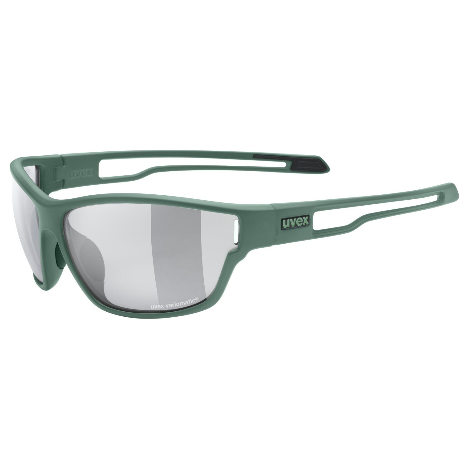 

Солнцезащитные очки Uvex Sportstyle 806 V Cat 1 3, цвет Moss Green Mat