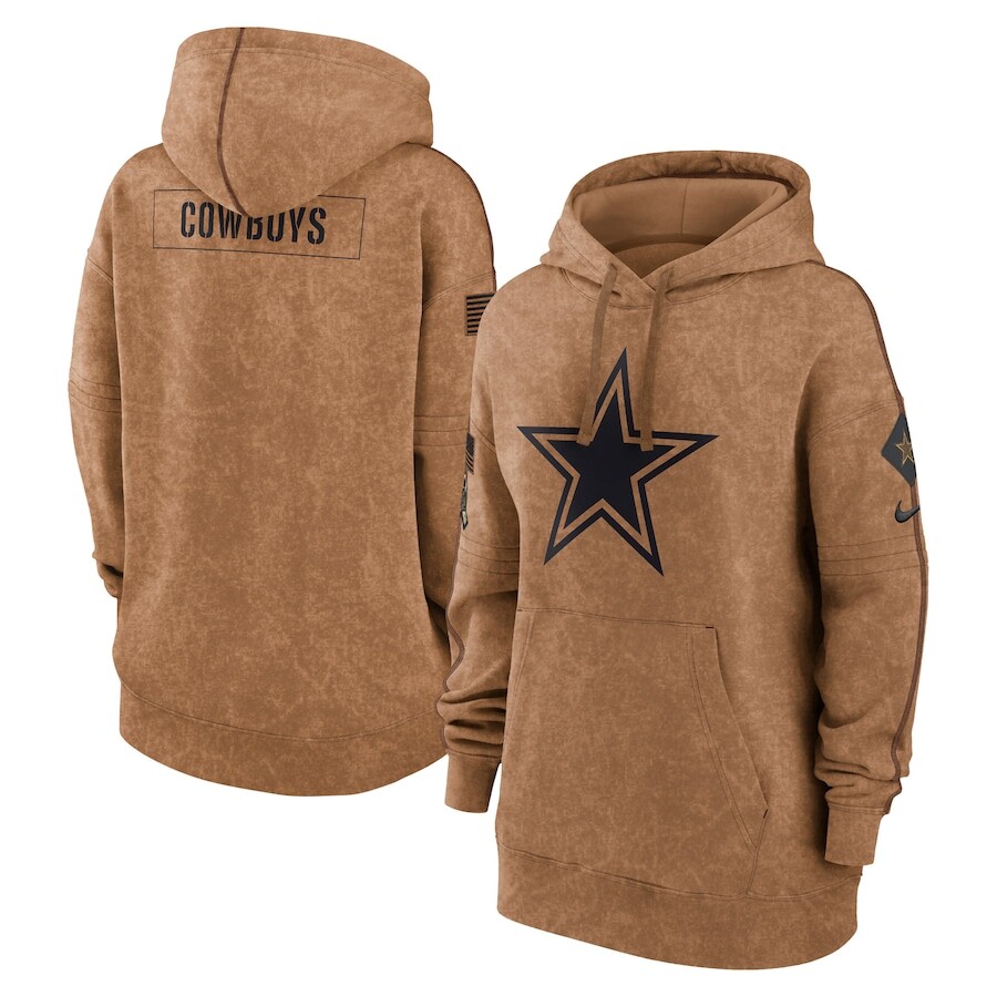 

Пуловер с капюшоном Nike Dallas Cowboys, коричневый