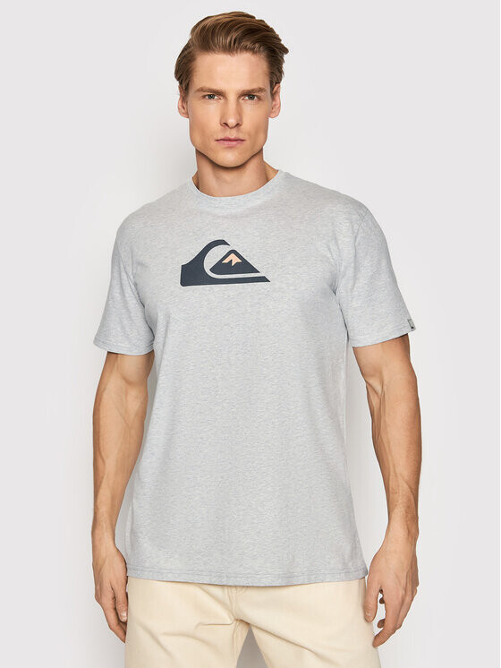 

Футболка стандартного кроя Quiksilver, серый