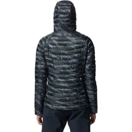 

Пуховик с капюшоном Ghost Whisperer 2 — женский Mountain Hardwear, цвет Black Paintstrokes Print