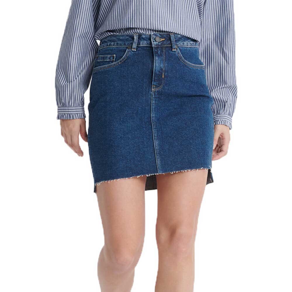 

Юбка мини Superdry Denim, синий