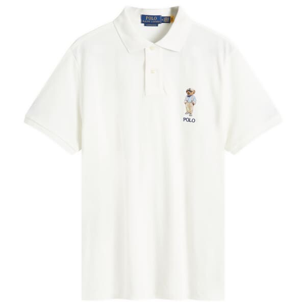 

Рубашка поло с изображением медведя Regatta Polo Ralph Lauren, белый