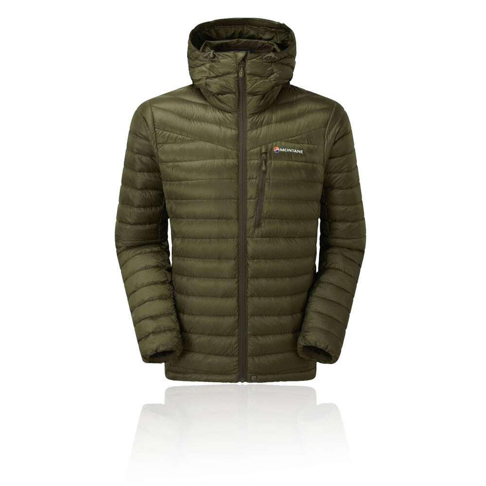 

Куртка Montane Featherlite Down Hooded, зеленый