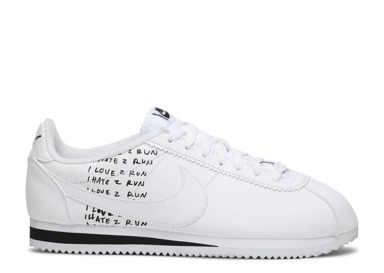 

Кроссовки Nike NATHAN BELL X CLASSIC CORTEZ 'WHITE', белый, Белый;серый