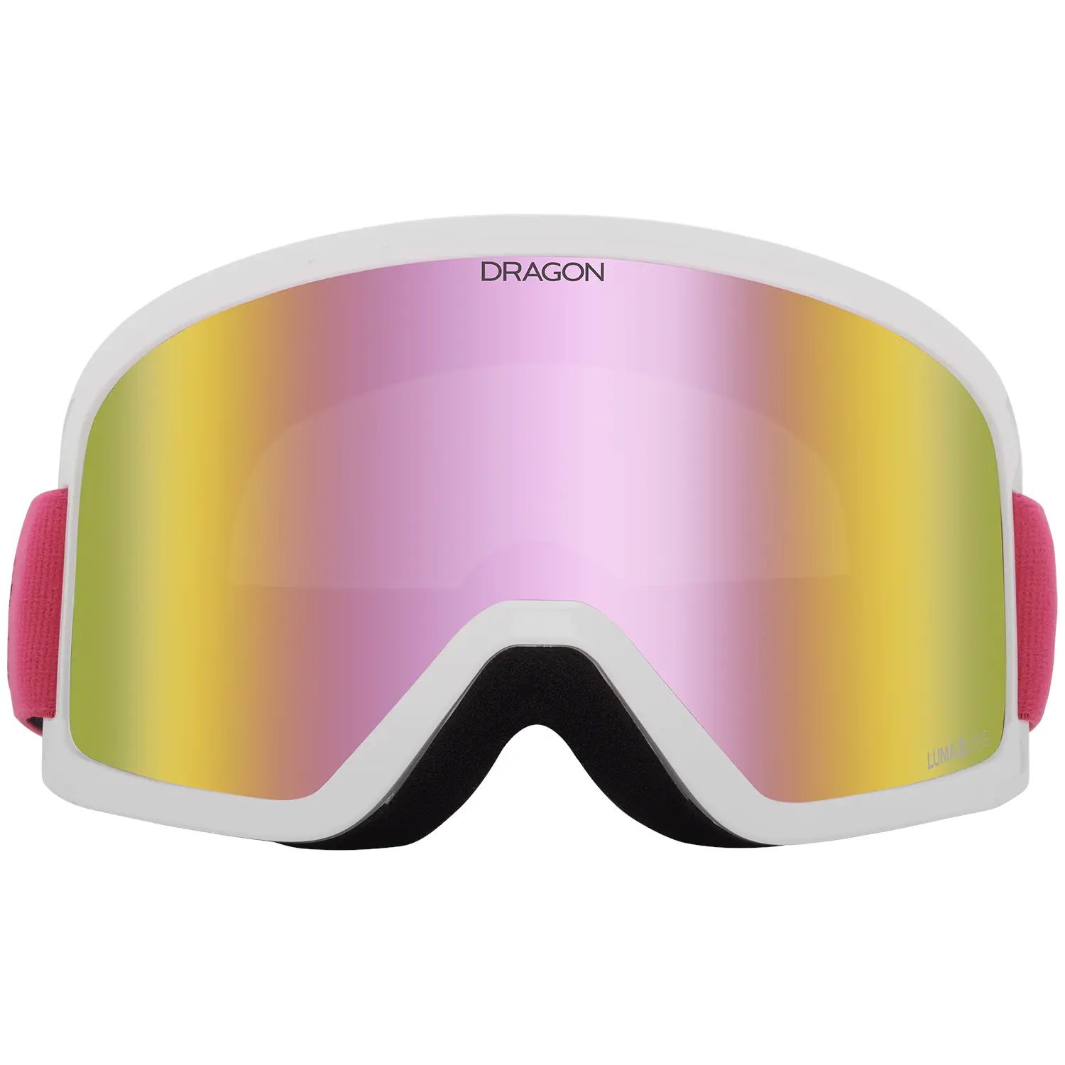 

Лыжные очки Dragon DX3 OTG Low Bridge Fit, розовый