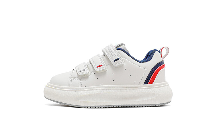 

Кроссовки FAIRWHALE Kids Skateboarding Shoes Kids Low-top, белый/темно-синий
