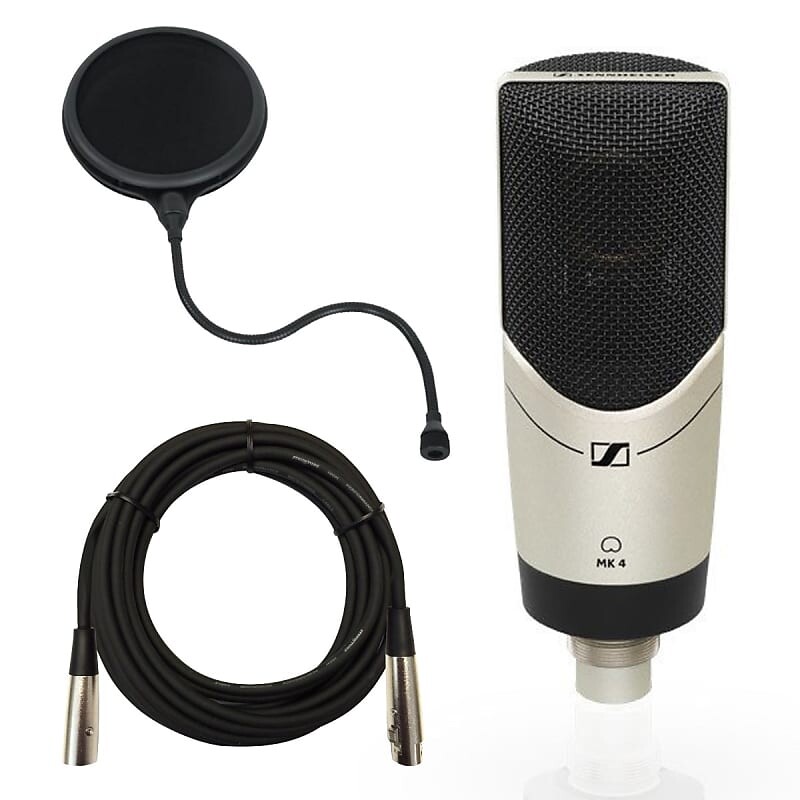 Конденсаторный микрофон Sennheiser MK4 Cardioid Condenser цена и фото