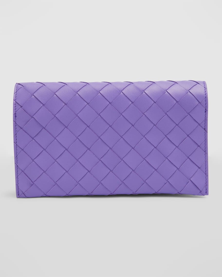 

Кожаный кошелек Intrecciato на ремешке Bottega Veneta