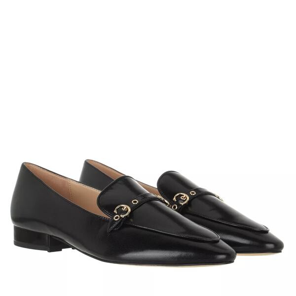 

Лоферы isabel leather loafer Coach, черный