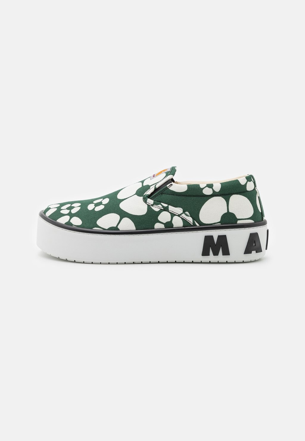 

Кроссовки на шнуровке Marni, черный