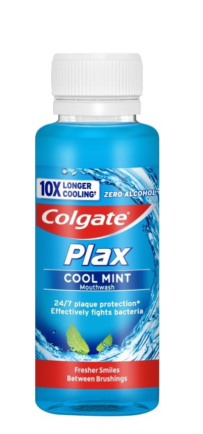 цена Жидкость для полоскания рта Colgate Plax Cool Mint, 100 мл