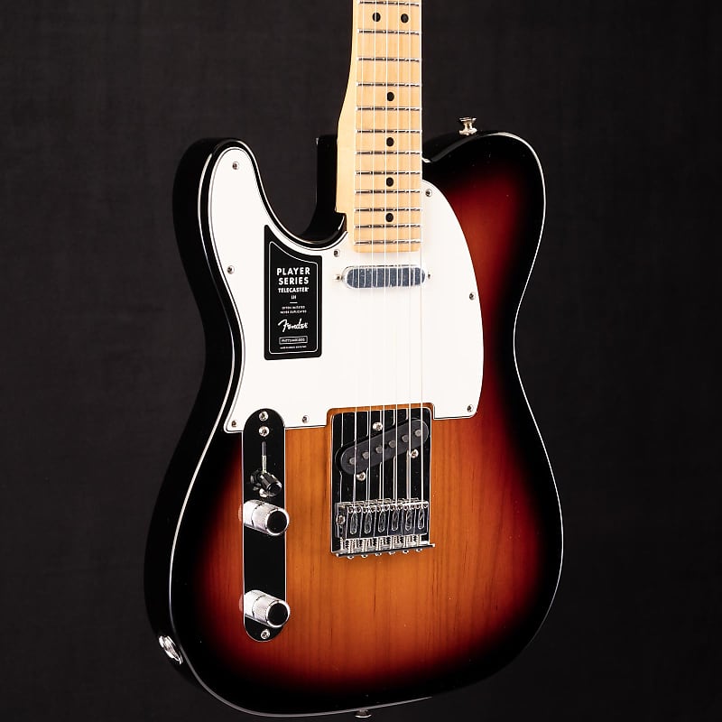Электрогитара Fender Player Telecaster Lefty 3-Color Sunburst 649 электрогитара fender player telecaster 3 color sunburst