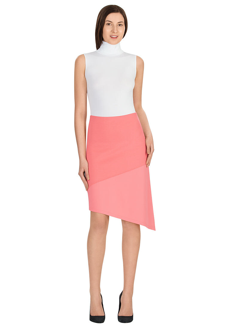 

Асимметричная юбка Wolford, цвет mid coral