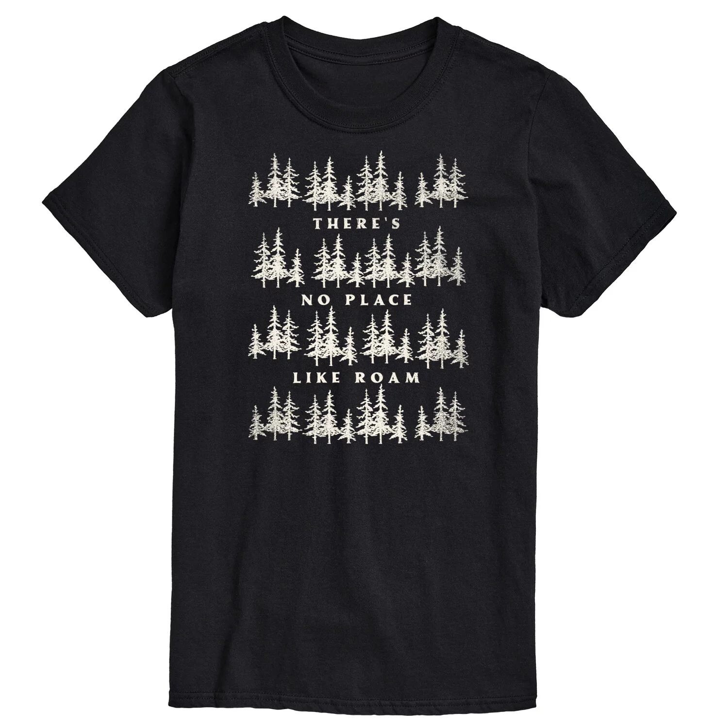 

Мужская футболка с рисунком No Place Like Roam Licensed Character