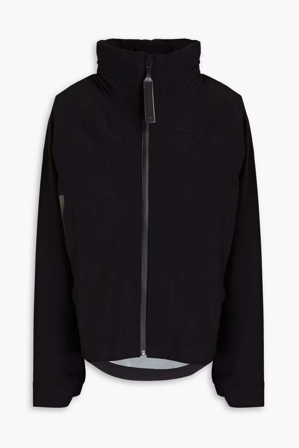 

Куртка с капюшоном и принтом Adidas, черный