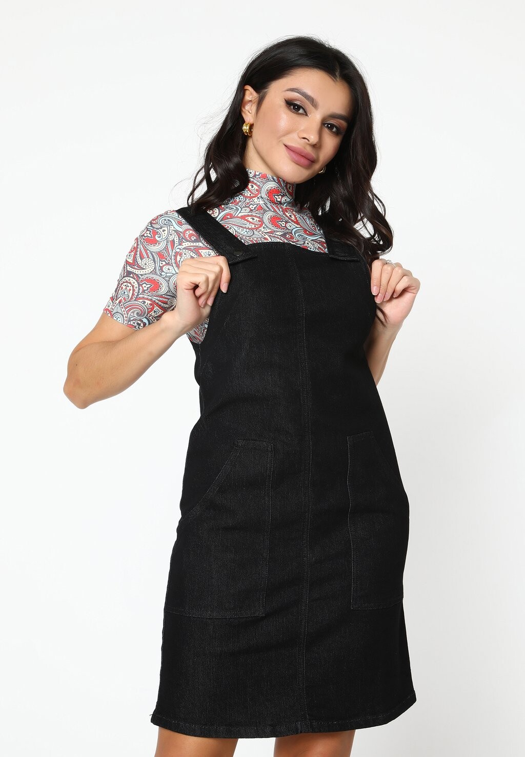 

Джинсовое платье Awesome Apparel, черный