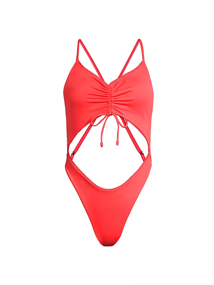 

Слитный купальник Verano Road Diany Agua Bendita, коралл