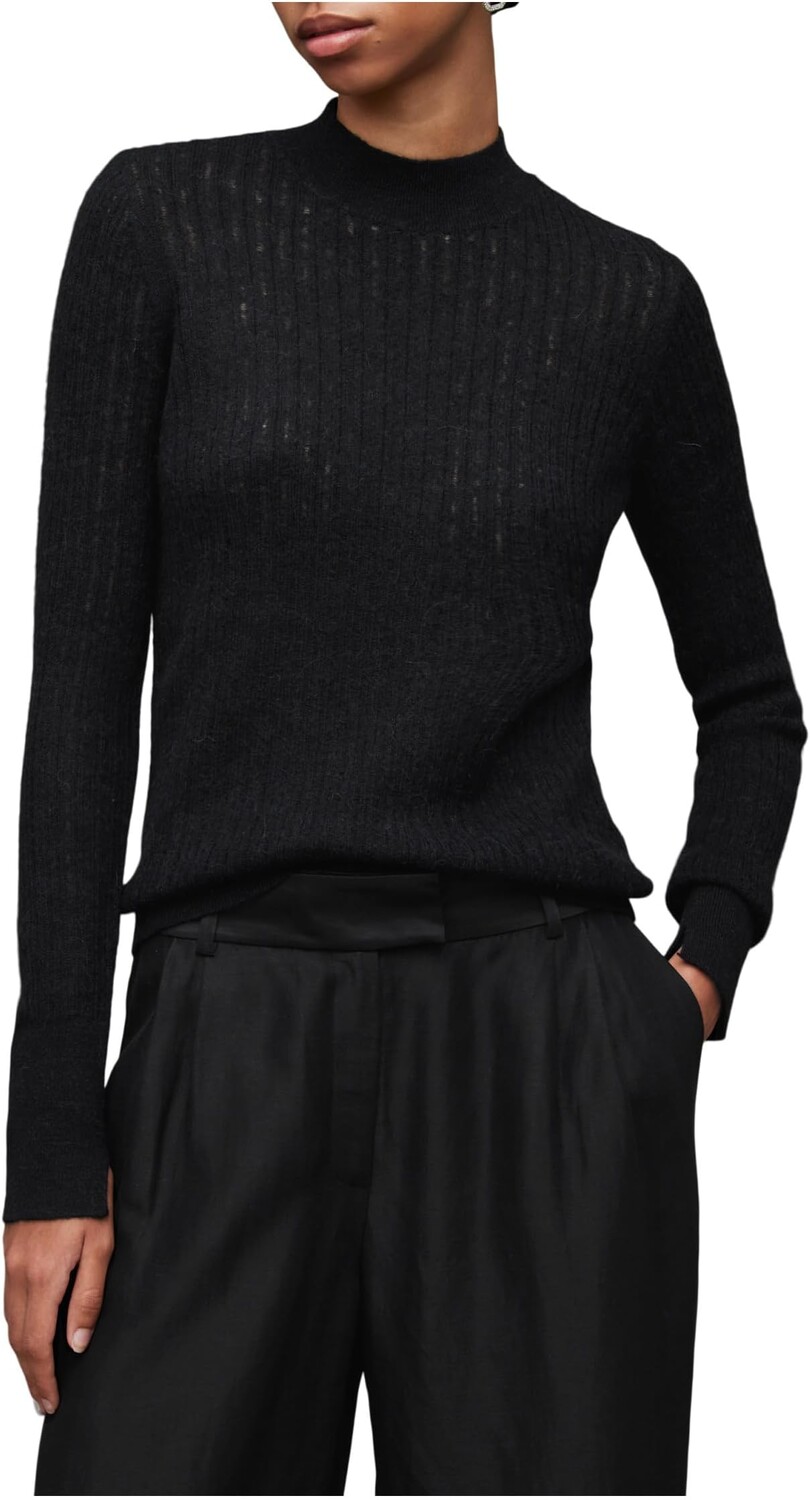 

Свитер Abi Roll Neck AllSaints, черный