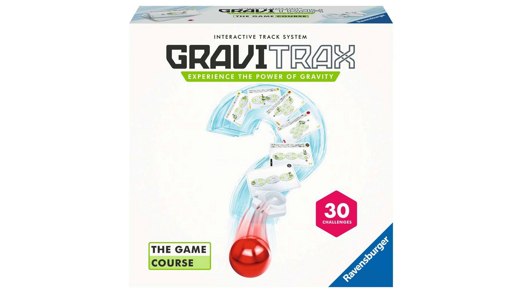 цена Gravitrax the game course логическая игра для любителей бега по мрамору Ravensburger Beschäftigung