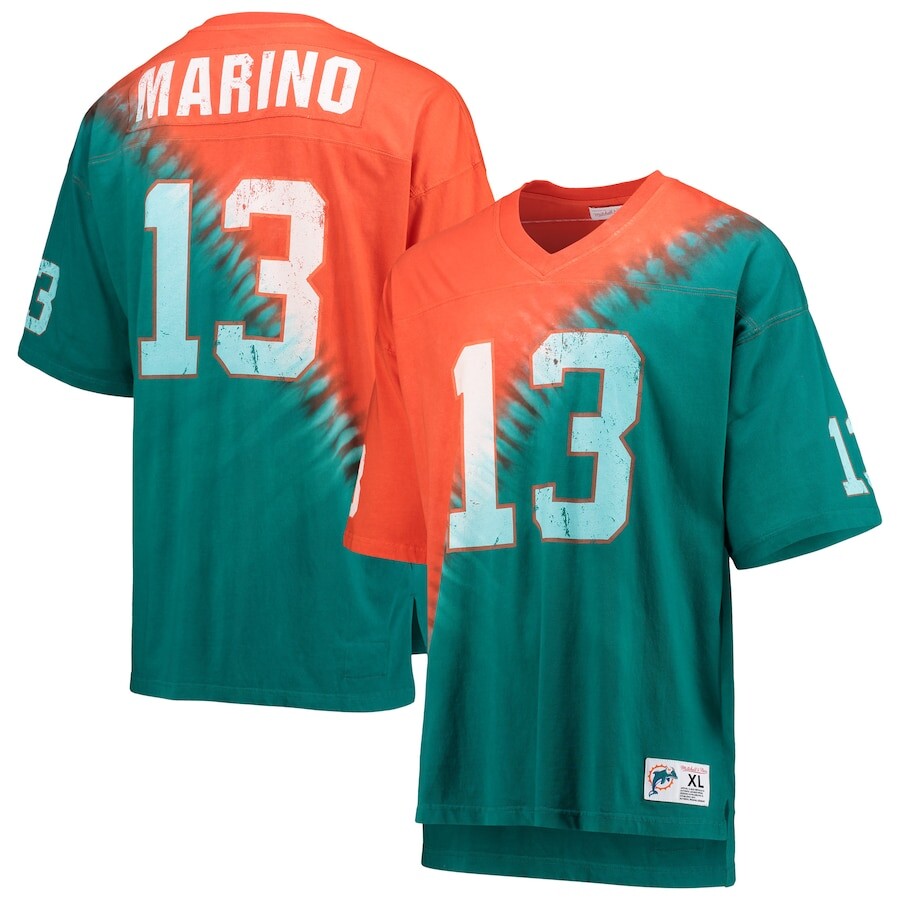 

Футболка с именем и номером Mitchell & Ness Miami Dolphins, оранжевый
