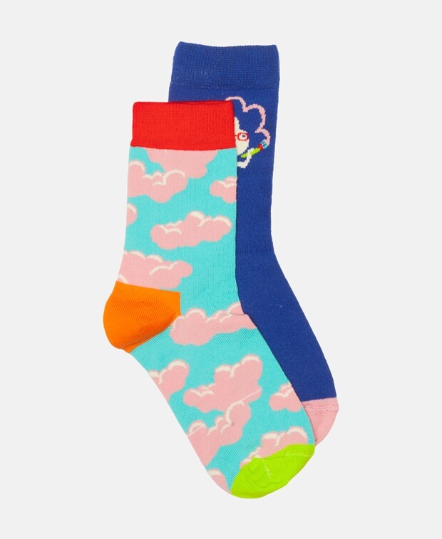 

Носки органик, 2 шт. Happy Socks, светло-синий