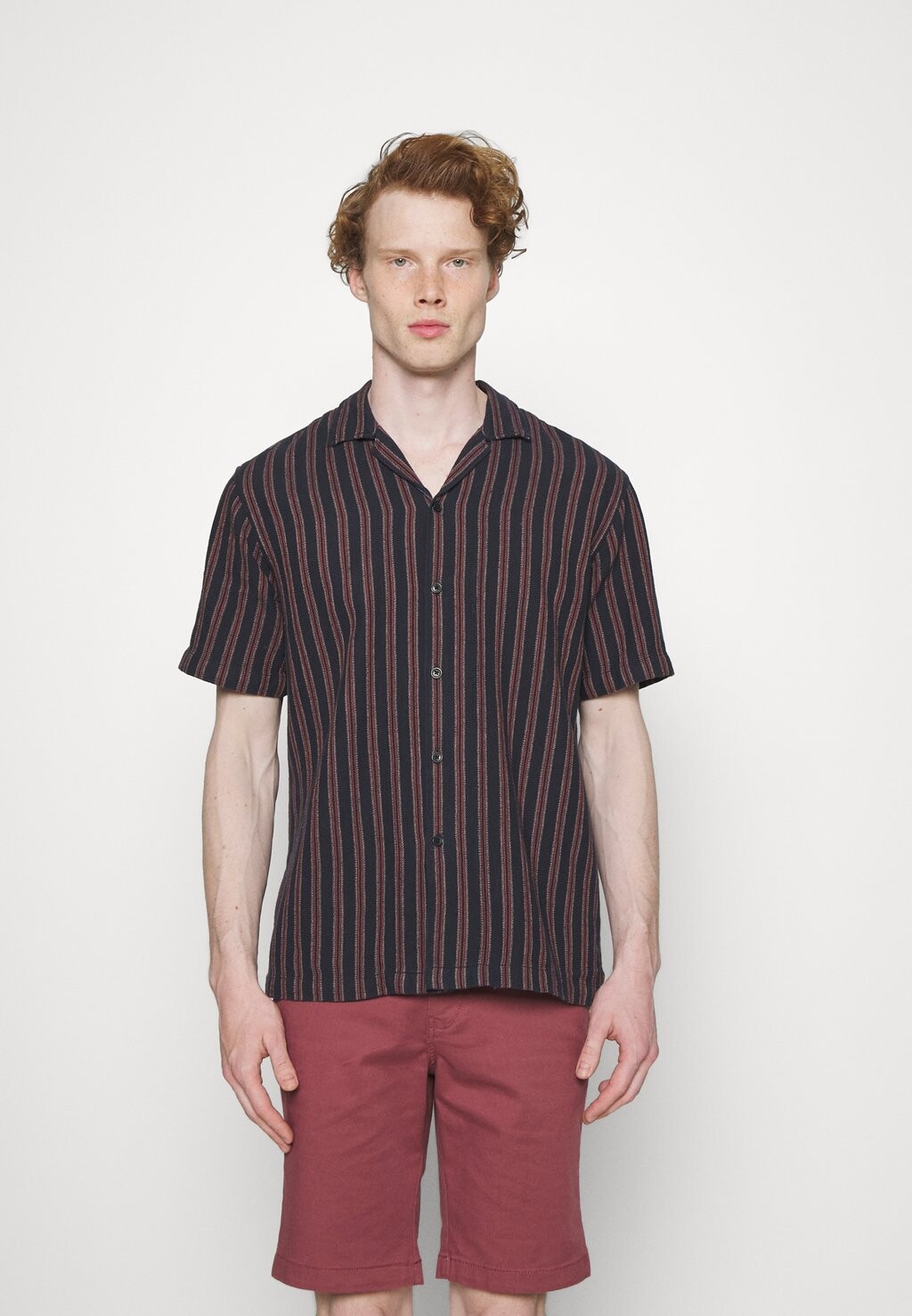 

Рубашка SLH-SAL SS RESORT W Selected Homme, темно-синий