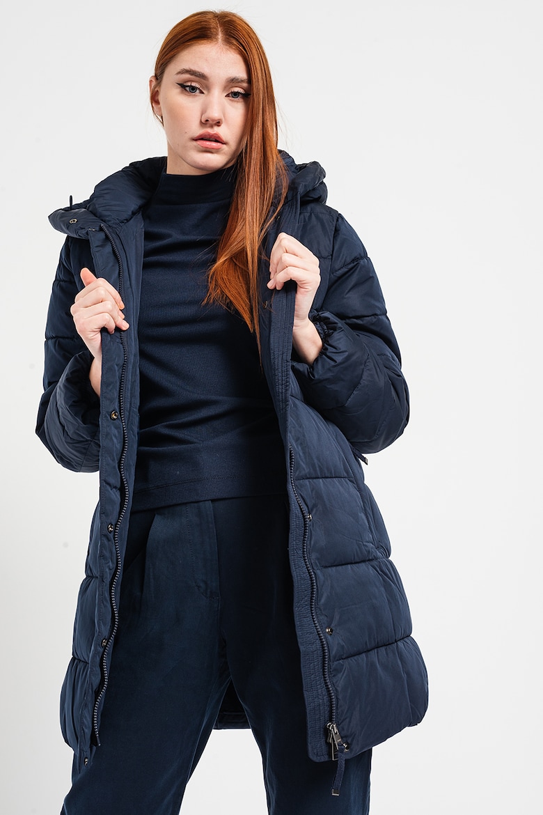 Непромокаемая зимняя куртка с капюшоном Esprit, синий